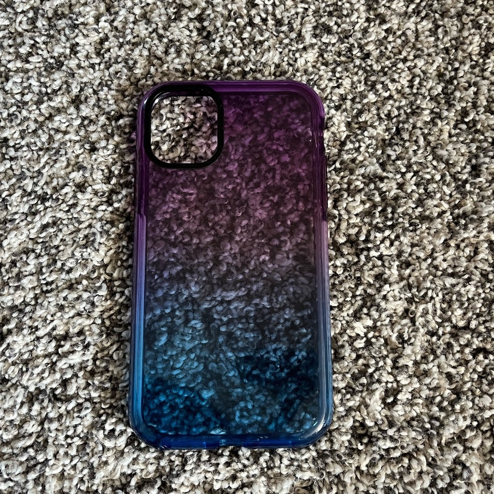 iPhone 11 Purple And Blue Ombré Case